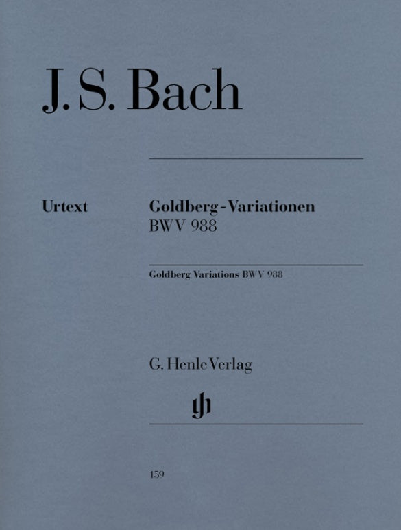 JOHANN SEBASTIAN BACH Goldberg Variations BWV 988 [HN159]