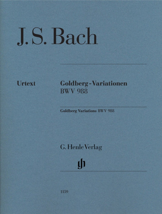 JOHANN SEBASTIAN BACH Goldberg Variations BWV 988 [HN1159]