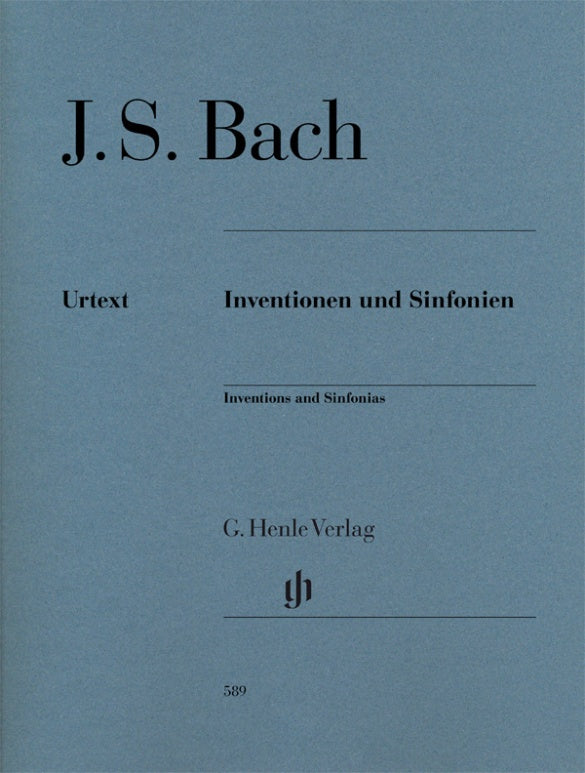 JOHANN SEBASTIAN BACH Inventions and Sinfonias [HN589]