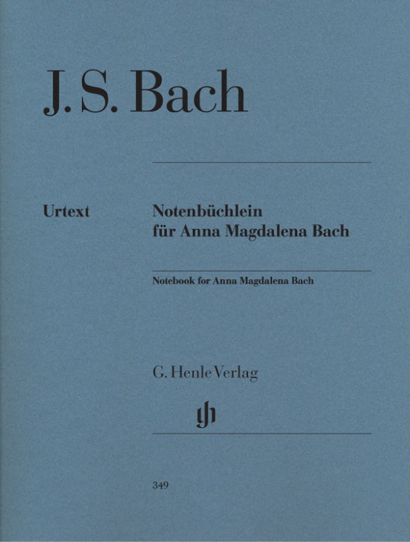 JOHANN SEBASTIAN BACH Notebook for Anna Magdalena Bach [HN349]