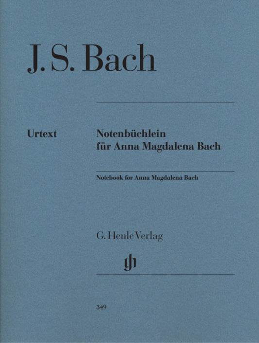 JOHANN SEBASTIAN BACH Notebook for Anna Magdalena Bach [HN349]