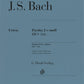 JOHANN SEBASTIAN BACH Partita no. 2 c minor BWV 826 [HN1692]