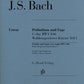 JOHANN SEBASTIAN BACH Prelude and Fugue C major BWV 846 (Well-Tempered Clavier Part I)[ HN1642]