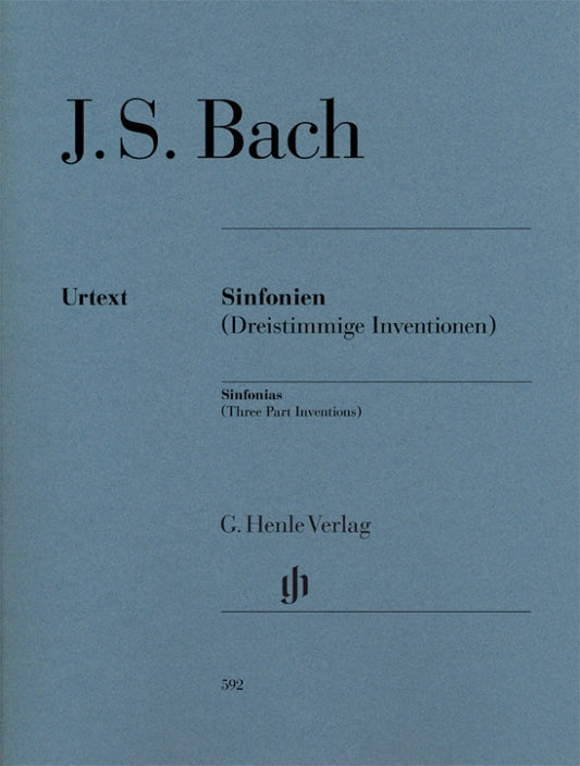 JOHANN SEBASTIAN BACH Sinfonias (Three Part Inventions) [HN592]