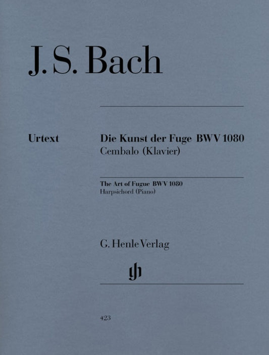 JOHANN SEBASTIAN BACH The Art of Fugue BWV 1080 [HN423]
