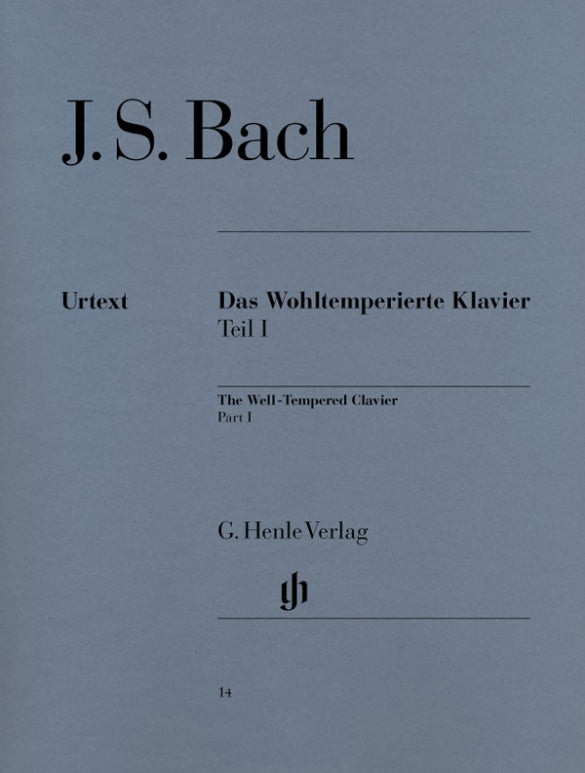 JOHANN SEBASTIAN BACH The Well-Tempered Clavier Part I BWV 846-869 [HN14]
