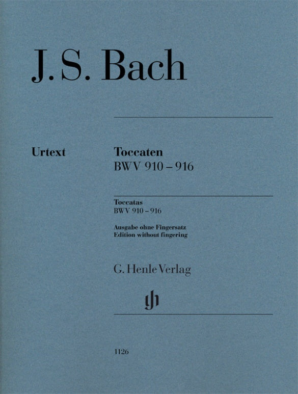 JOHANN SEBASTIAN BACH Toccatas BWV 910-916 [HN1126]