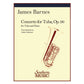 James Barnes Concerto for Tuba and Piano 3776285