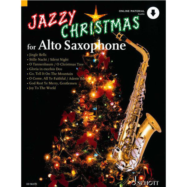 Jazzy Christmas for Alto Saxophone [ED9637]