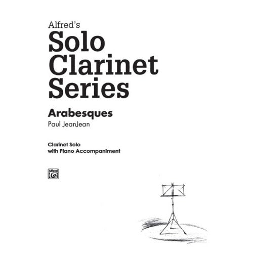 JeanJean Arabesques for Clarinet and Piano [00-4116]