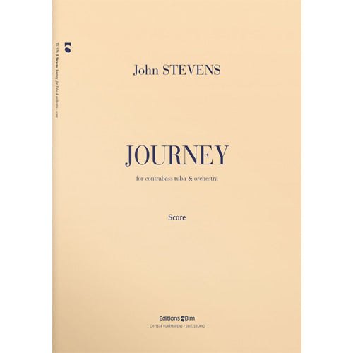 John Stevens Journey for Solo Tuba with Piano reduction TU92a