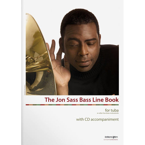 Jon Sass The Jon Sass Bassline Book for tuba and play along [TU124]