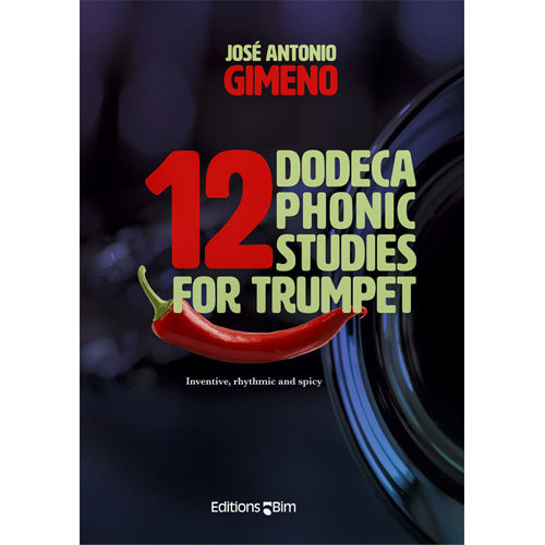 José Antonio Gimeno 12 Dodecaphonic Studies op. 17 for trumpet [TP234]