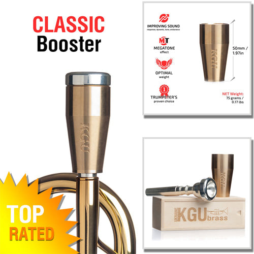 KGU Brass Classic Trumpet Mouthpiece Booster