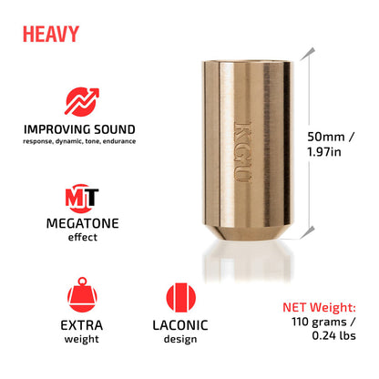 KGU Brass Heavy Trumpet Mouthpiece Booster