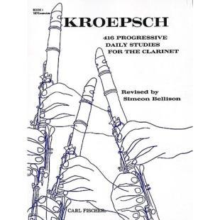 Kepscroh 416 Progressive Daily Studies Book I - 167 Exercises [O312]