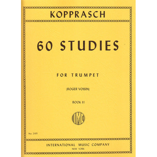 Kopprasch 60 Studies for Trumpet, Book 2 (Roger Voisin) [IMC2105]