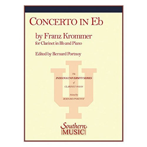 Krommer Concerto In E Flat Op. 36 for Clarinet and Piano [3775323]