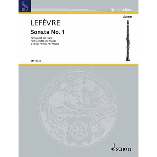 Lefevre Sonata No.1(1802) from Methode de Clarinette [ED11248]