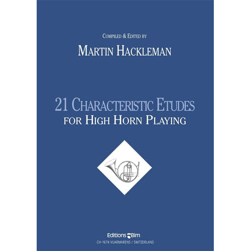 21 Characteristic Etudes for High Horn Playing [CO13]