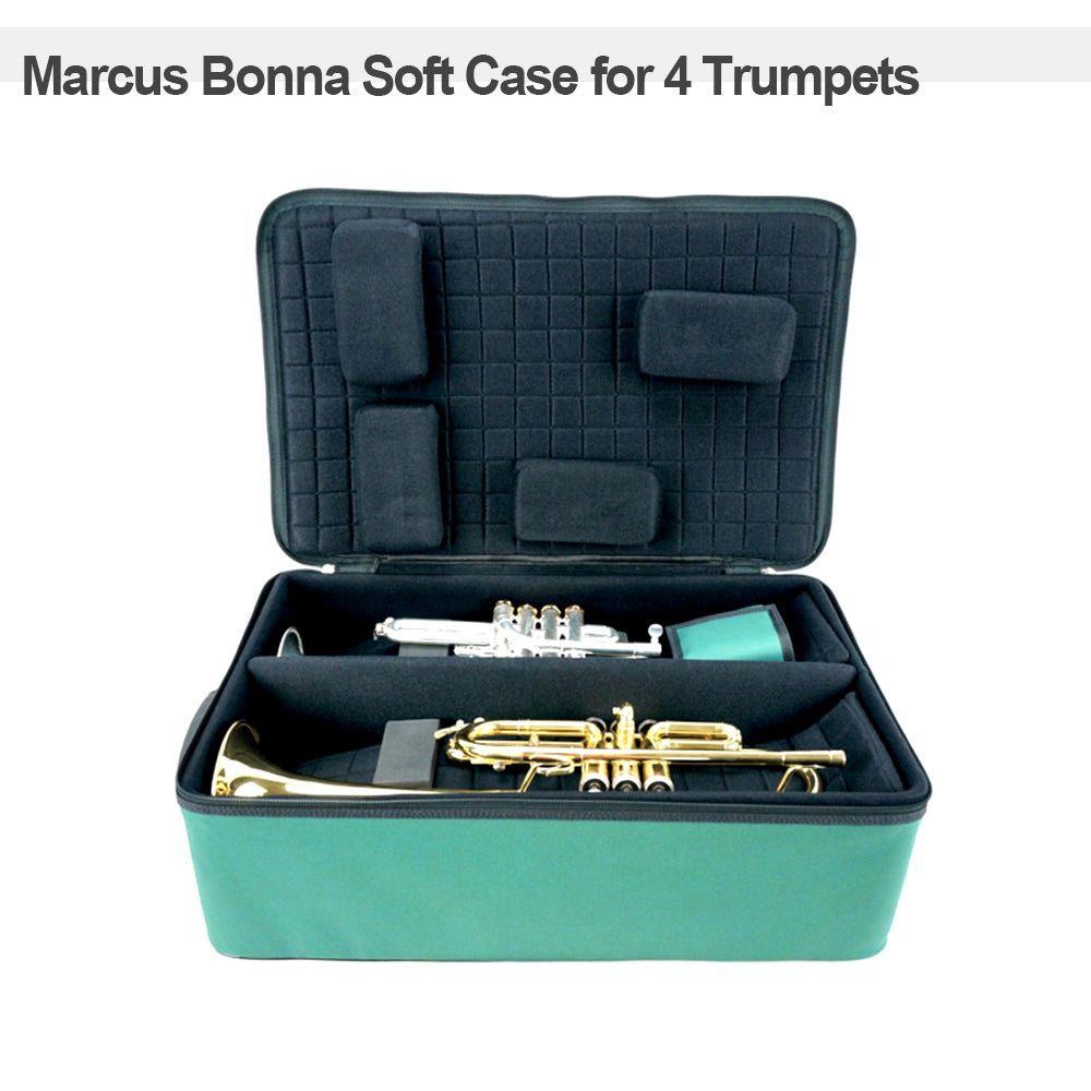 Marcus Bonna Soft Case for 4 Piston Trumpets - Black