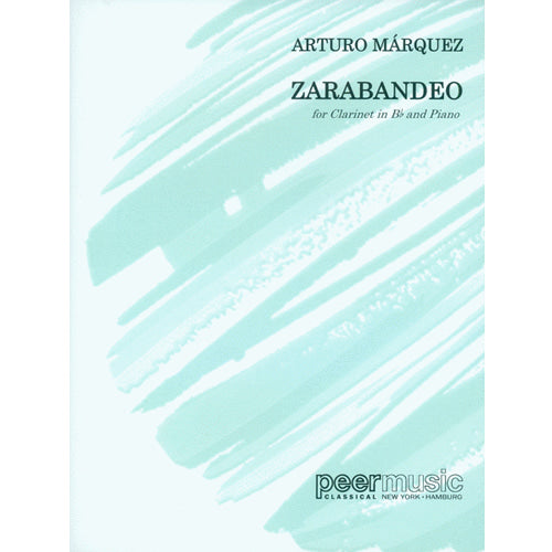 Marquez Zarabandeo for Clarinet and Piano [228945]