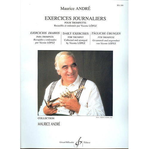 Maurice Andre Exercices Journaliers For trumpet