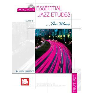 Essential Jazz Etudes The Blues for Trumpet Book [99574BCD]