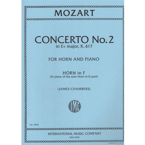 Mozart Concerto No. 2 in Eb major, K. 417 for Horn Solo [IMC3530]