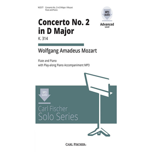 Mozart Flute Concerto No 2 in D major K 314  for Flute and Piano W2577