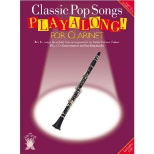 Classic Pop Songs Playalong For Clarinet CD [CH61766]