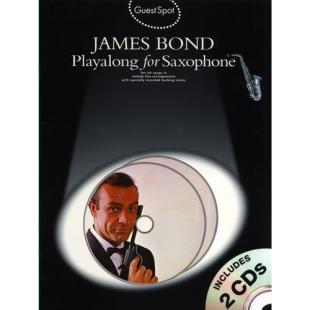 Guest Spot : James Bond playalong for Saxophone (With 2CD) [am994290]