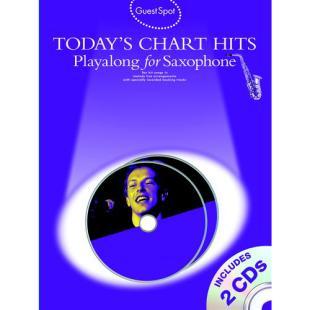 Guest Spot : Today's Chart Hits - Playalong for Saxophone (With 2 CD) [AM997139]