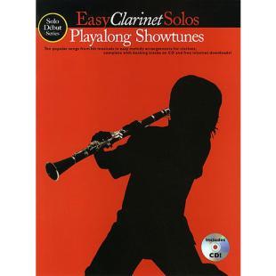 Play-Along Showtunes Easy Clarinet Solos (With CD) [AM986062]
