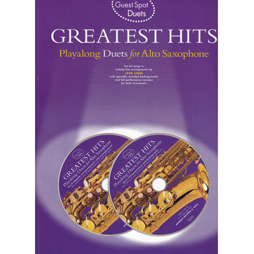 Greatest Hits Playalong Duets for Alto Saxophone AM970948