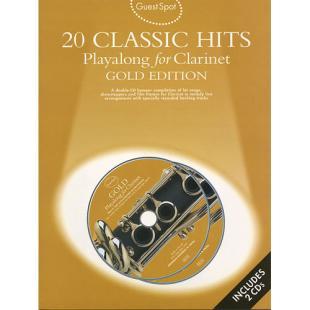 Guest  Spot - 20 Classic Hits Playalong For Clarinet Gold Edition [AM960729]