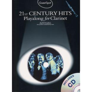 Guest Spot -21st Century Hits Playalong for Clarinet (With CD) [AM992761]