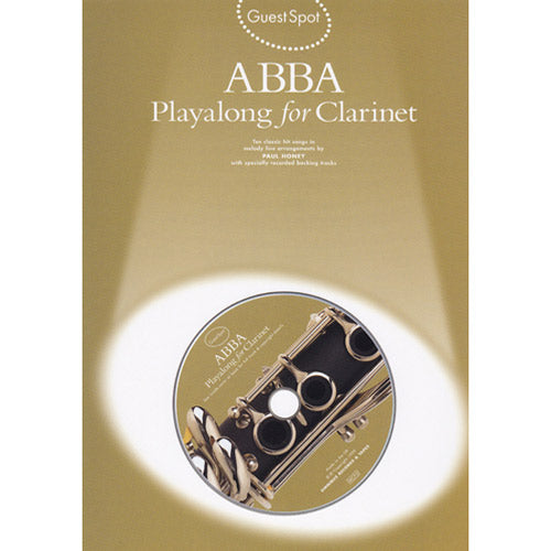 Guest  Spot- ABBA Playalong for Clarinet (w/CD) [AM960905]