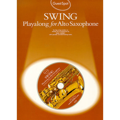 Guest Spot - Swing Playalong for Alto Saxophone (w/CD) [AM949399]