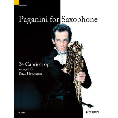 Paganini For Saxophon - 24 Capricci Op. 1 Soprano Or Alto Sax [ED20559]