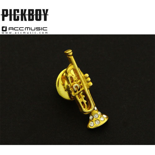 Pickboy Jewellery Trumpet Mini Pin JP16TR