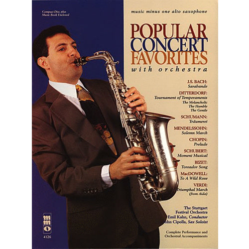 Popular Concert Favorites with Orchestra [400100]
