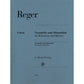 Reger Tarantella and Album leaf for Clarinet and Piano [HN1296]