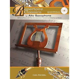 Repertoire Classics for Alto Saxophone 38 Recital Pieces with Piano Accompaniment [WF113]