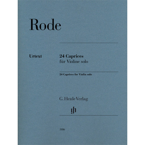 Rode 24 Caprices for Violin solo [HN1186]