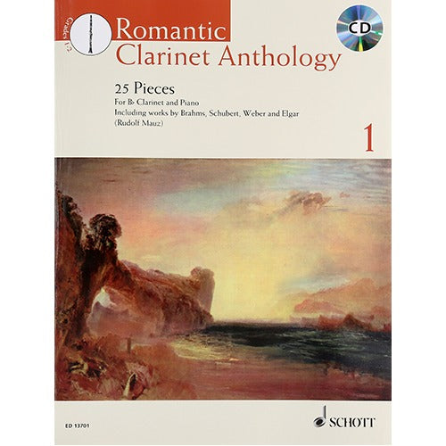 Romantic Clarinet Anthology Vol. 1 (clarinet and piano with CD) [ED13701]