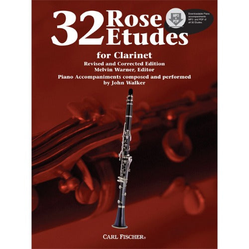 Rose 32 Etudes for Clarinet [WF85]