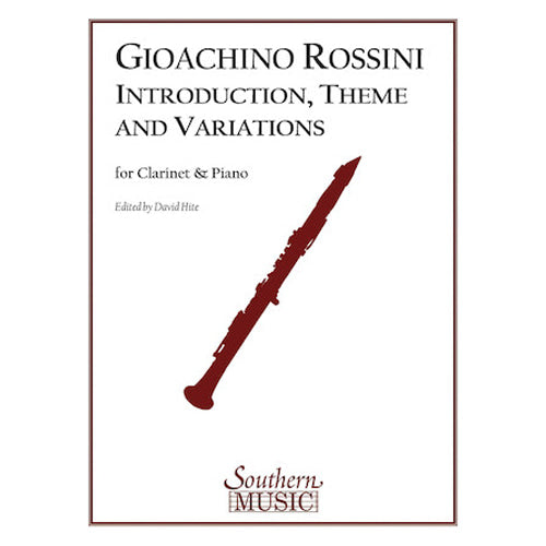 Rossini Introduction Theme and Variations for Clarinet and Piano [3775704]