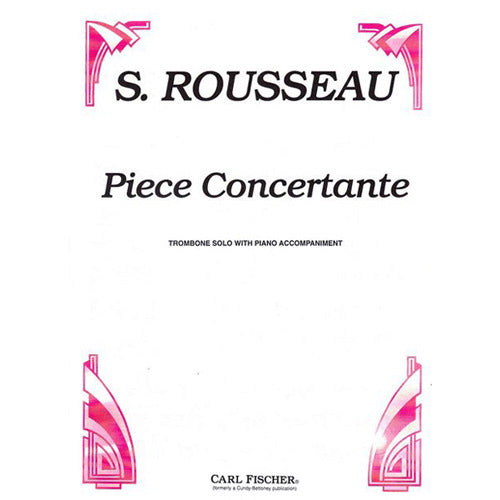 Piece Concertante for Trombone and Piano [CU1180]