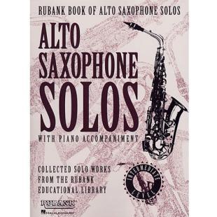 Book of Alto Saxophone Solos - with piano accompaniment [4479897]
